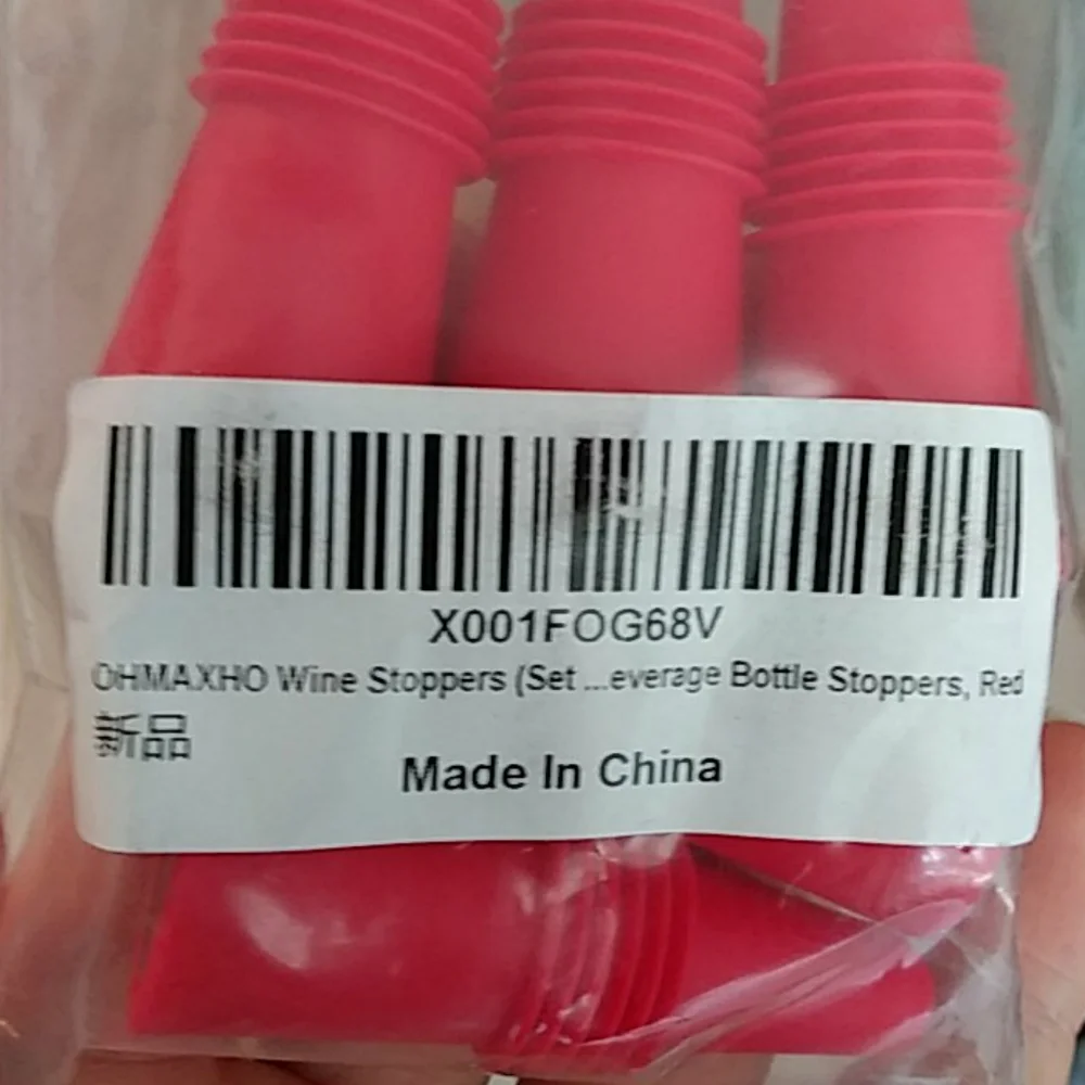 2pcs Wine Vino Bottle Stopper Closure